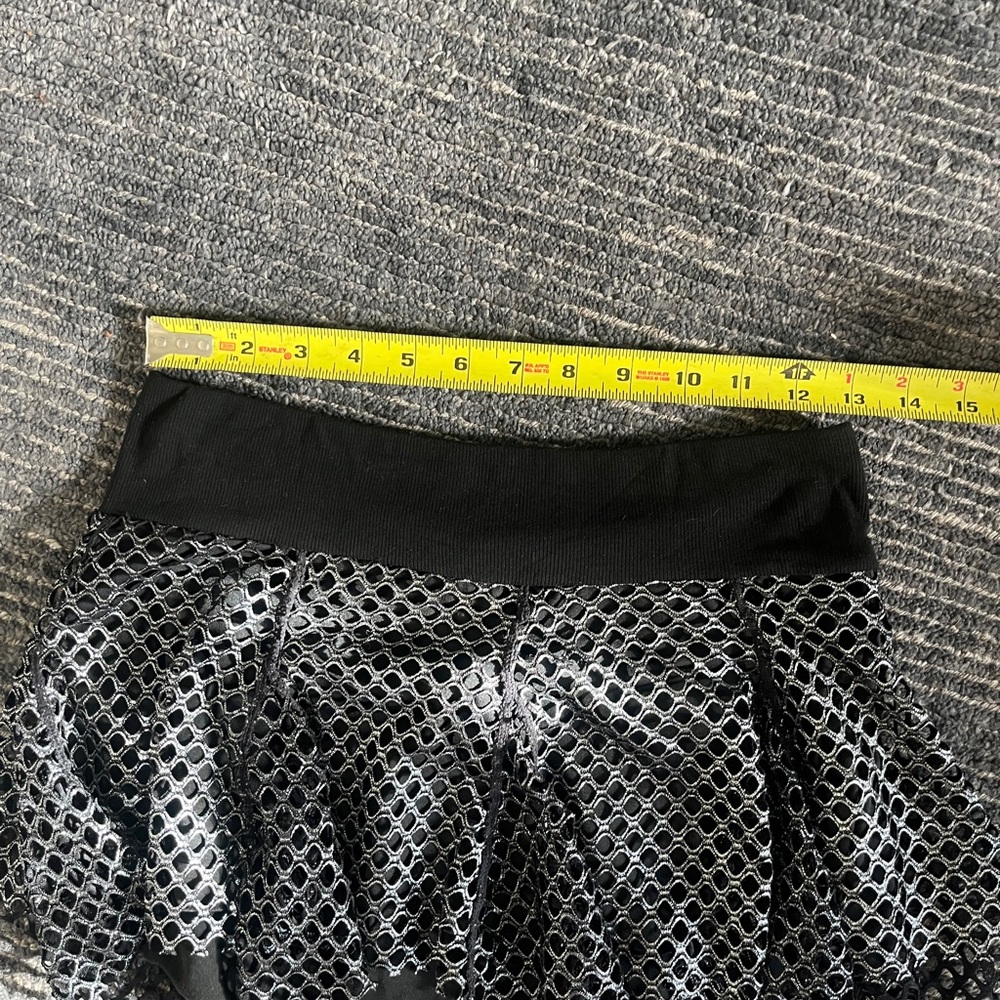 Metallic Rave Skirt Mesh - Picture 6 of 6